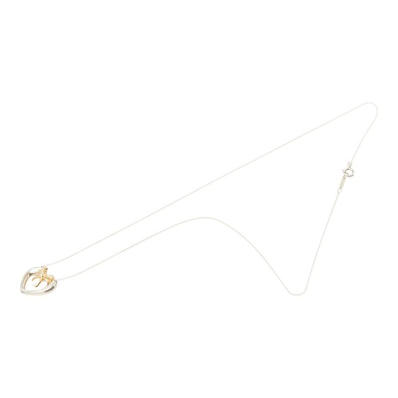 TIFFANY&Co.（ティファニー） ハートリボン ネックレス SV925 シルバー
