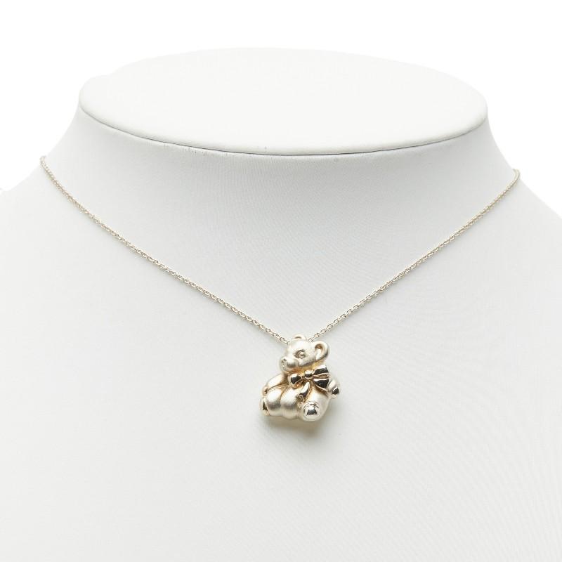 TIFFANY&Co.（ティファニー） クマ テディベア ペンダント ネックレス