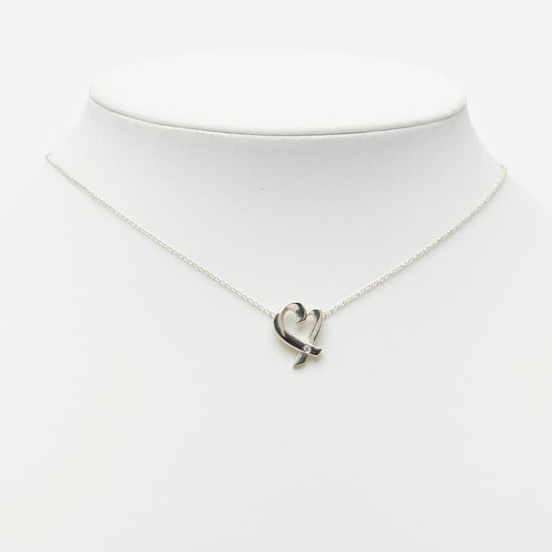 TIFFANY&Co.（ティファニー） ラビングハート 1P ダイヤ ネックレス