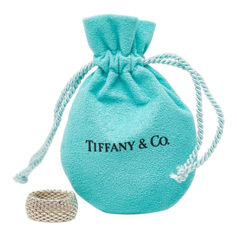 TIFFANY&Co.（ティファニー） サマセット メッシュ リング 指輪 SV925