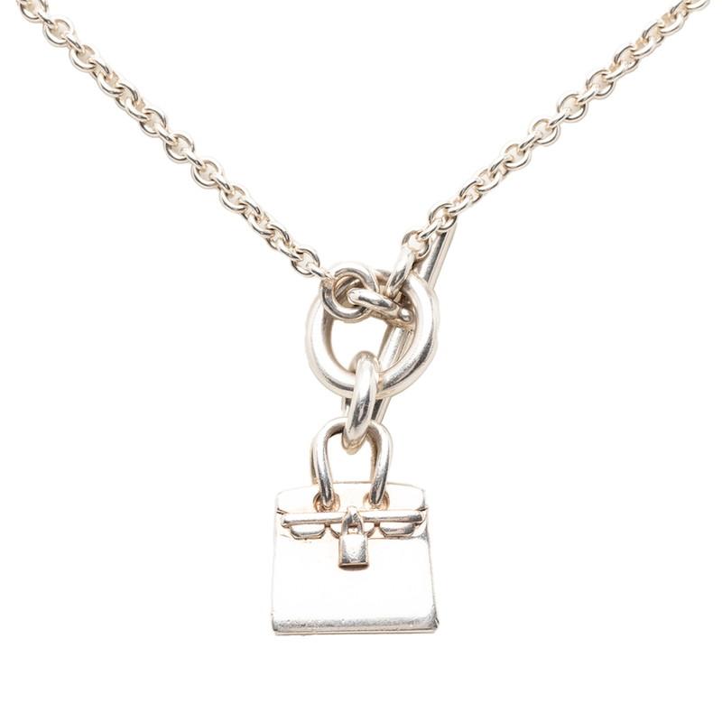 HERMES（エルメス） アミュレット バーキン ペンダント ネックレス 