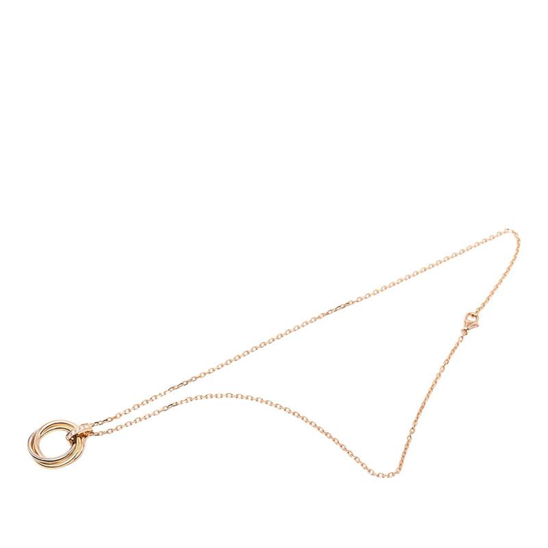 Cartier（カルティエ） トリニティ 5Pダイヤ ペンダント ネックレス