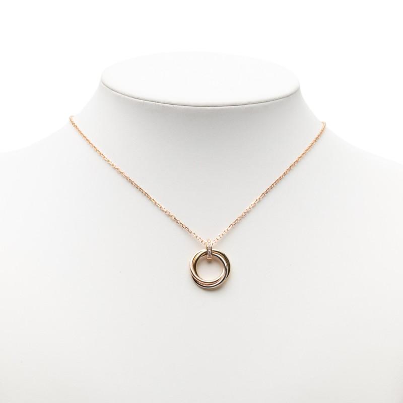 Cartier（カルティエ） トリニティ 5Pダイヤ ペンダント ネックレス