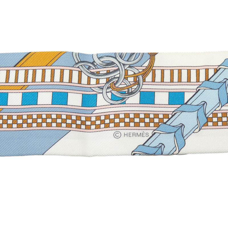 HERMES（エルメス） ツイリー Brides et Gris Gris 馬勒とチャーム