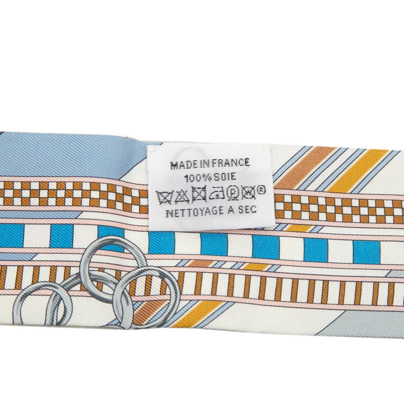 HERMES（エルメス） ツイリー Brides et Gris Gris 馬勒とチャーム