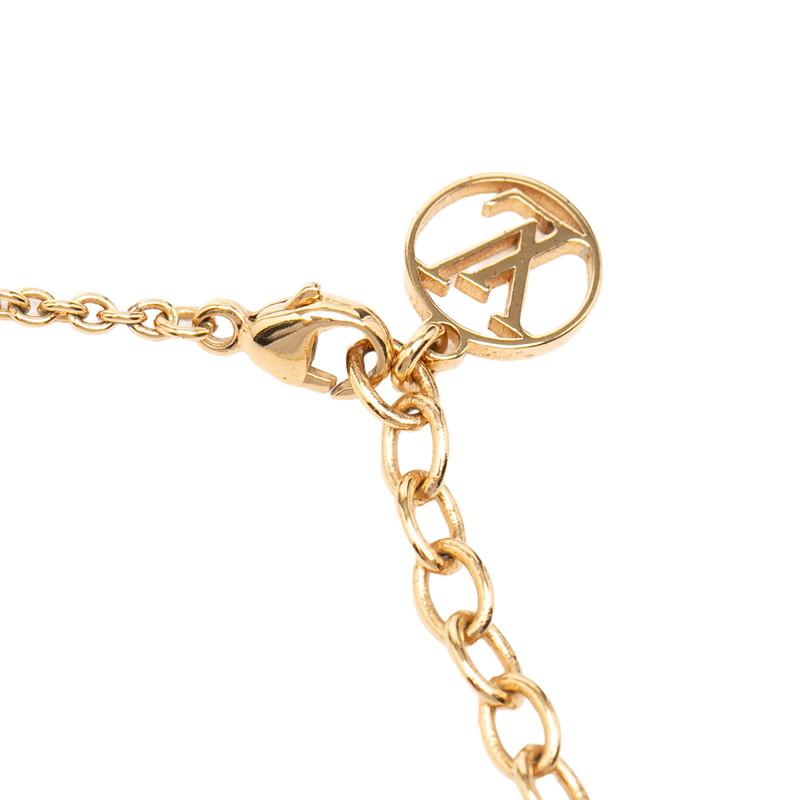 LOUIS VUITTON V字型金色メッキネックレス M61083 LOUIS VUITTON（ルイ・ヴィトン） ルイ ヴィトン エッセンシャルV