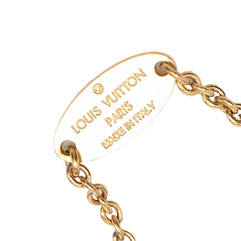 LOUIS VUITTON V字型金色メッキネックレス M61083 LOUIS VUITTON（ルイ・ヴィトン） ルイ ヴィトン エッセンシャルV
