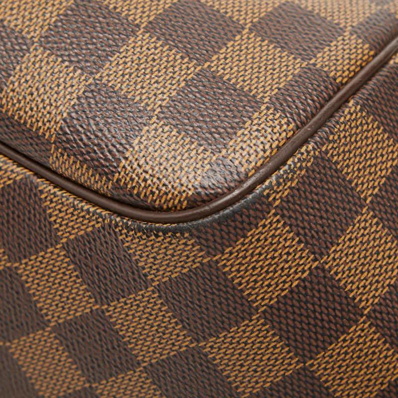 ルイ ヴィトン ダミエ ベレムMM ハンドバッグ トートバッグ N51174 エベヌ ブラウン PVC レザー レディース LOUIS VUITTON 【中古】_3