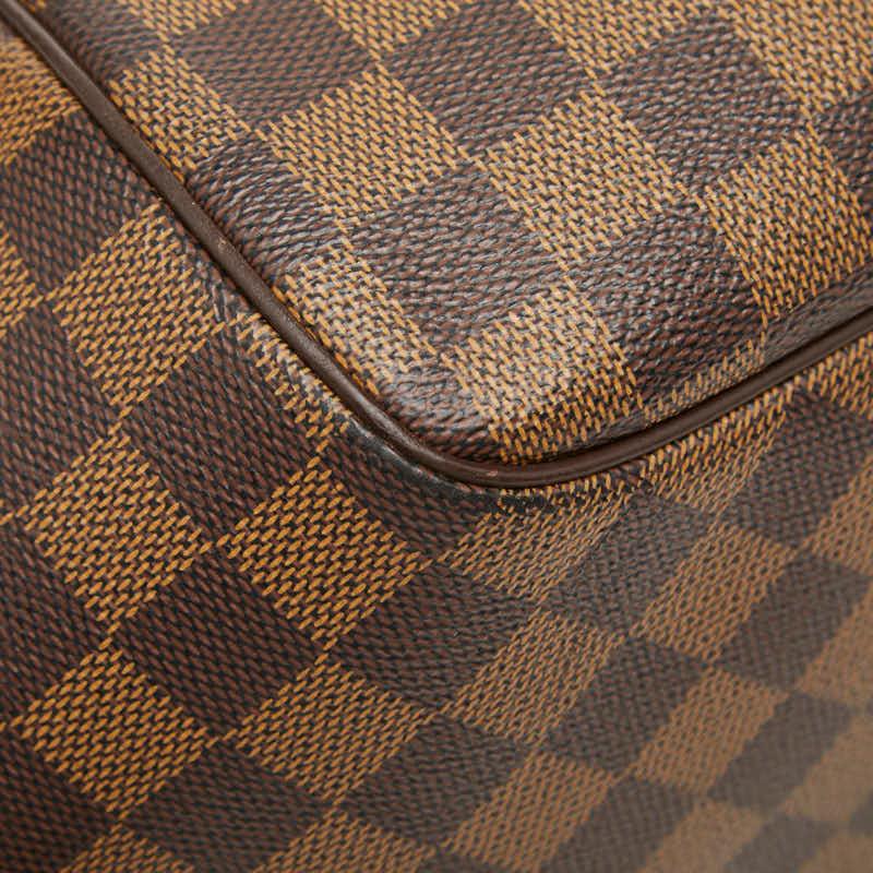 ルイ ヴィトン ダミエ ベレムMM ハンドバッグ トートバッグ N51174 エベヌ ブラウン PVC レザー レディース LOUIS VUITTON 【中古】_4