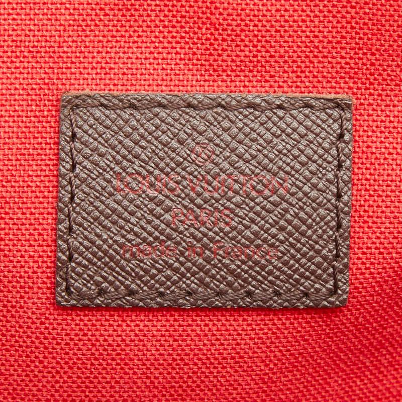 ルイ ヴィトン ダミエ ベレムMM ハンドバッグ トートバッグ N51174 エベヌ ブラウン PVC レザー レディース LOUIS VUITTON 【中古】_8