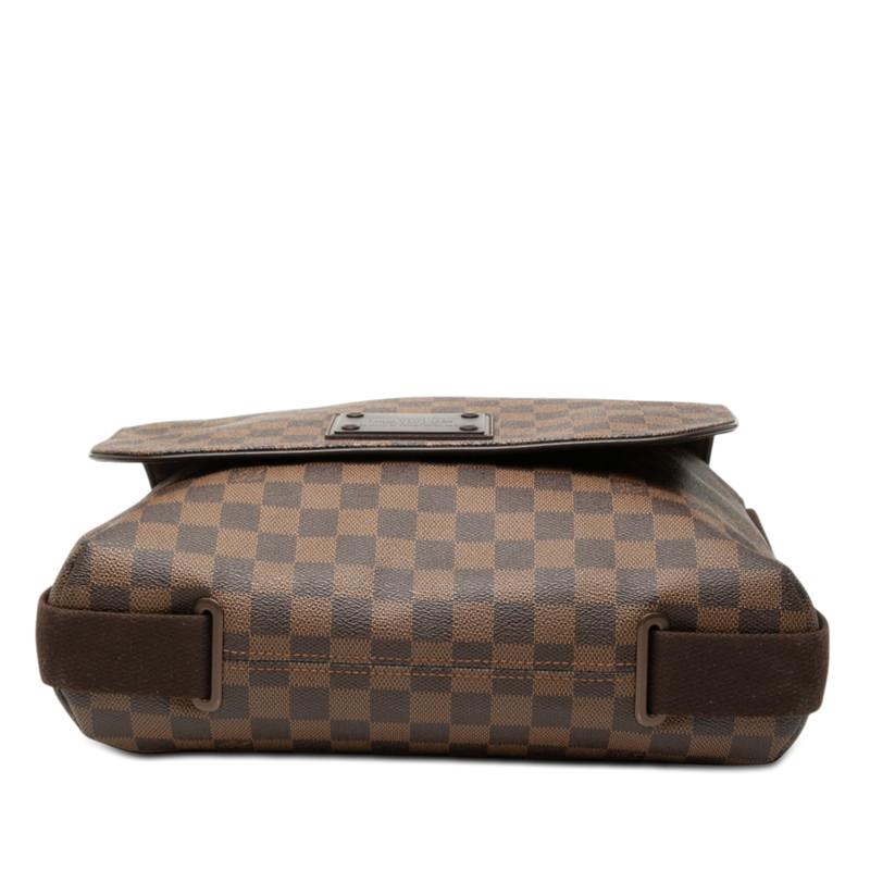 ルイ ヴィトン ダミエ ブルックリンMM 斜め掛け ショルダーバッグ N51211 PVC レディース LOUIS VUITTON 【1-0262012】 LOUIS VUITTON（ルイ・ヴィトン） ルイ ヴィトン ダミエ ブルックリン