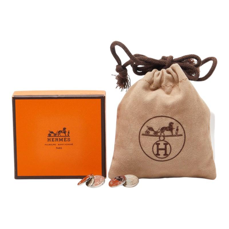 HERMES（エルメス） セリエ カフス カフリンクス シルバー メタル