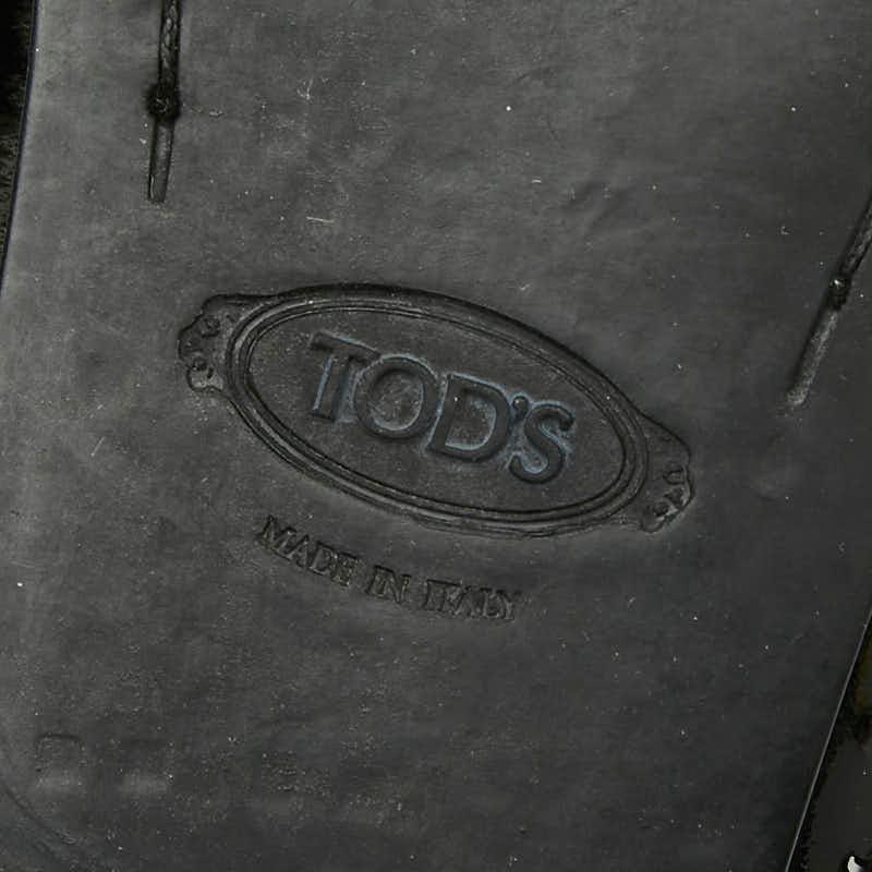 トッズ モカシン ダブルT ローファー ドライビングシューズ サイズ37
