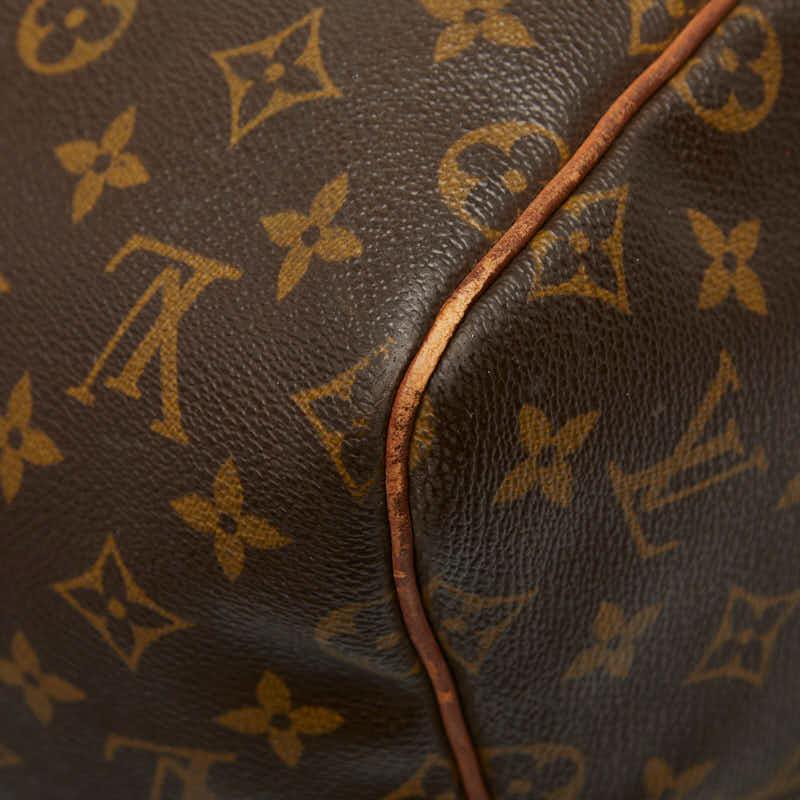 ルイ ヴィトン モノグラム キーポル55 ボストンバッグ トラベルバッグ M41424 ブラウン PVC レザー レディース LOUIS VUITTON 【中古】_6