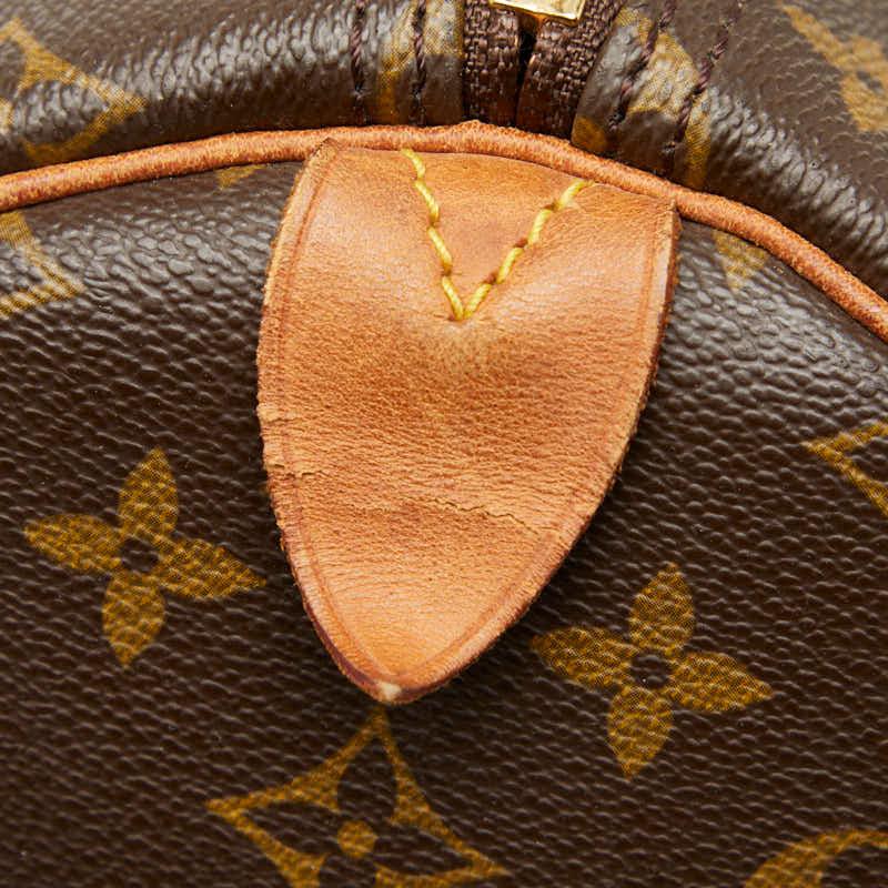 ルイ ヴィトン モノグラム キーポル55 ボストンバッグ トラベルバッグ M41424 ブラウン PVC レザー レディース LOUIS VUITTON 【中古】_7