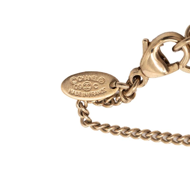 CHANEL（シャネル） ココマーク ドーム ネックレス ゴールド ピンク 