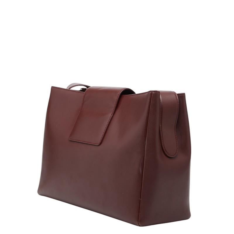 カルティエ マストライン ターンロック 斜め掛け ショルダーバッグ レザー レディース CARTIER 【1-0262300】 Cartier（カルティエ） マストライン ターンロック 斜め掛け