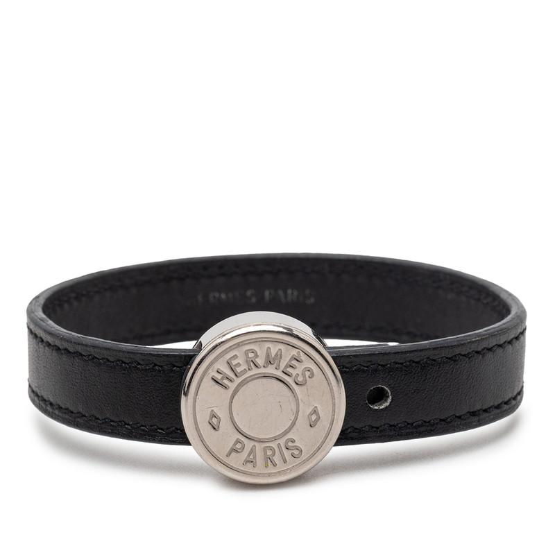 HERMES（エルメス） セリエ ルーピング ブレスレット ブラック