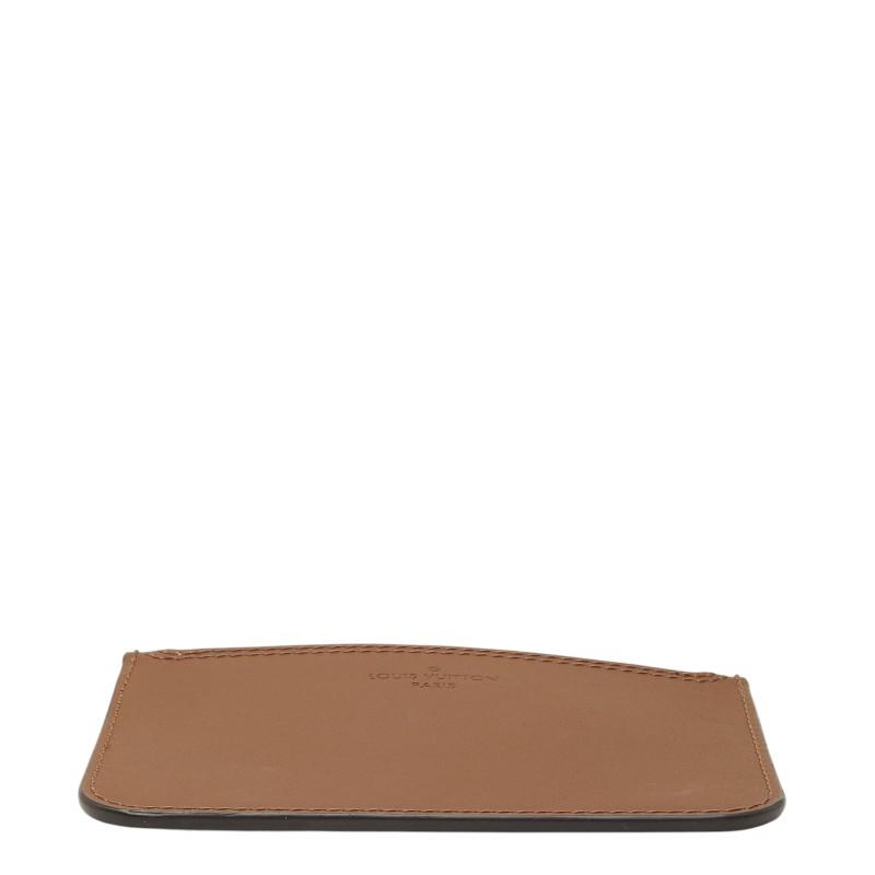 ルイ ヴィトン マヒナ ヒナ 付属 ポーチ ブラウン レザー レディース LOUIS VUITTON 【中古】_2