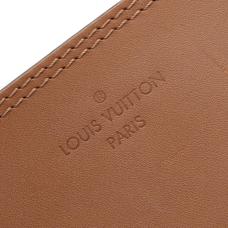 ルイ ヴィトン マヒナ ヒナ 付属 ポーチ ブラウン レザー レディース LOUIS VUITTON 【中古】_6