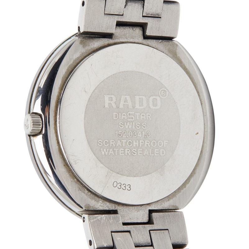 RADO（ラドー） ダイアスター 腕時計 152.0341.3 クオーツ ブラック