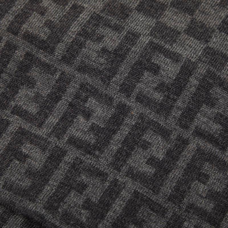 FENDI（フェンディ） ズッカ マフラー グレー レディース 【中古