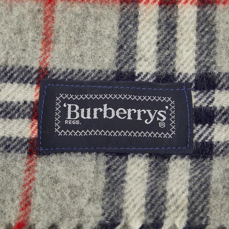 BURBERRY（バーバリー） ノバチェック マフラー グレー マルチカラー
