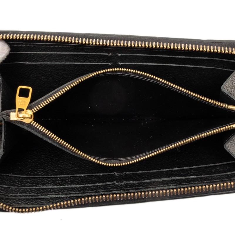 ルイ ヴィトン モノグラム アンプラント ポルトフォイユ クレマンス ラウンドファスナー 長財布 M60171 レザー レディース LOUIS VUITTON 【1-0262633】 LOUIS VUITTON（ルイ・ヴィトン） 財布 レディース 長財布 ラウンド