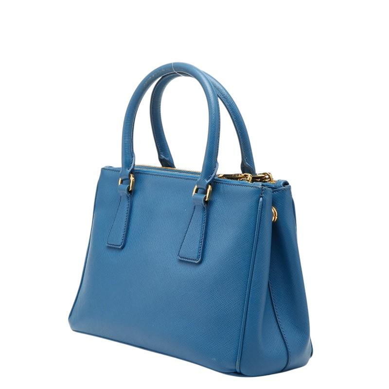 現行品✨ プラダ ガレリア 三角プレート ビジネスバッグ トートバッグ A4◎ PRADA（プラダ） 三角ロゴプレート ガレリア ハンドバック ショルダー