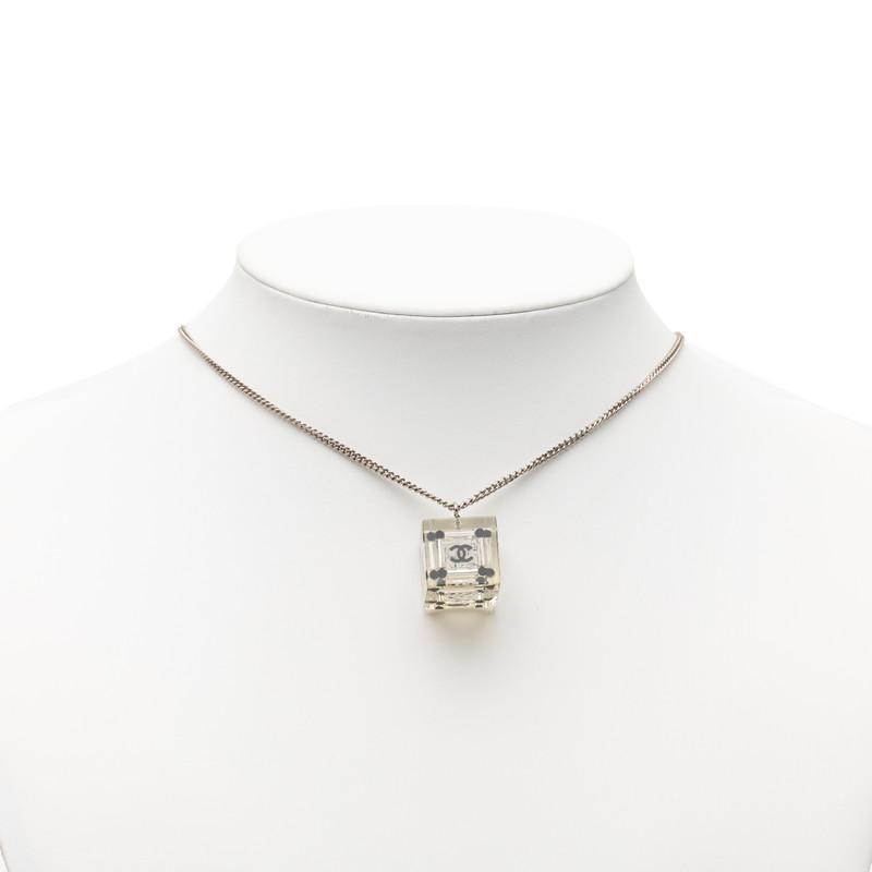 CHANEL（シャネル） ココマーク スクエア キューブ ペンダント