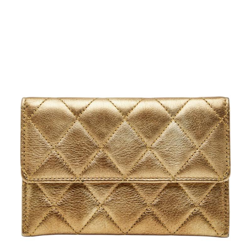 CHANEL（シャネル） マトラッセ コインケース 小物入れ ゴールド