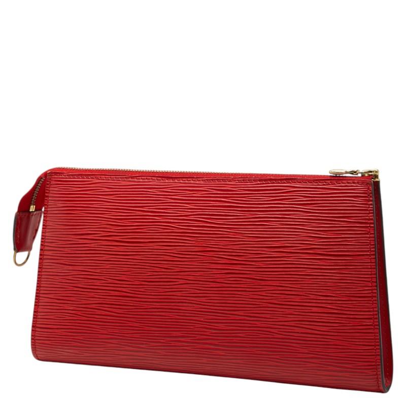 ルイ ヴィトン エピ ポシェット アクセソワール アクセサリーポーチ 小物入れ M52947 レッド レザー レディース LOUIS VUITTON 【中古】_1