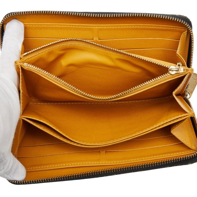 LOUIS VUITTON ルイヴィトン M95614 ジッピー・ウォレット 長財布（小銭入れあり） デニム レディース [中古] LOUIS VUITTON（ルイ・ヴィトン） ルイ ヴィトン モノグラムデニム