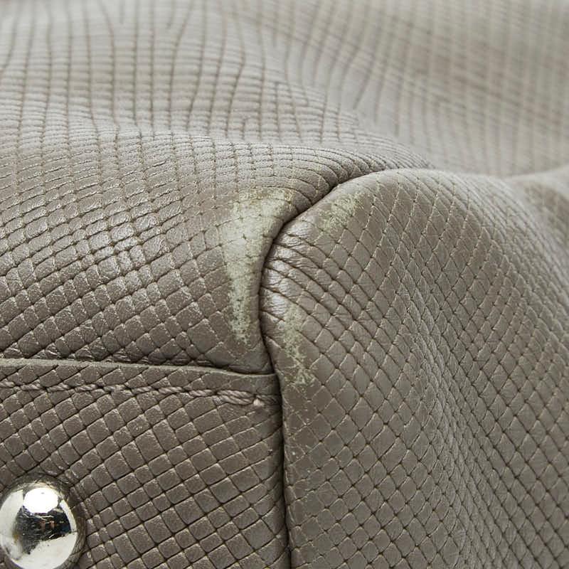 LONGCHAMP（ロンシャン） クアドリ ミニボストン ハンドバッグ 斜め