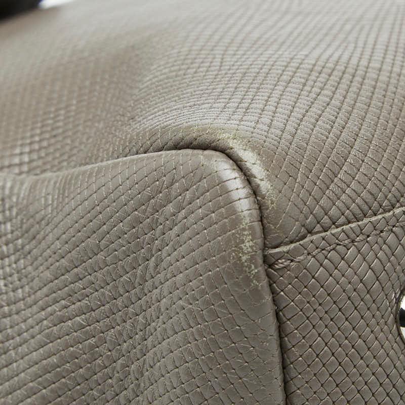LONGCHAMP（ロンシャン） クアドリ ミニボストン ハンドバッグ 斜め
