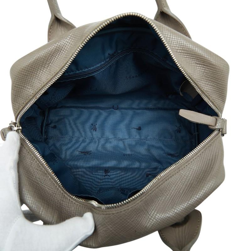 LONGCHAMP（ロンシャン） クアドリ ミニボストン ハンドバッグ 斜め