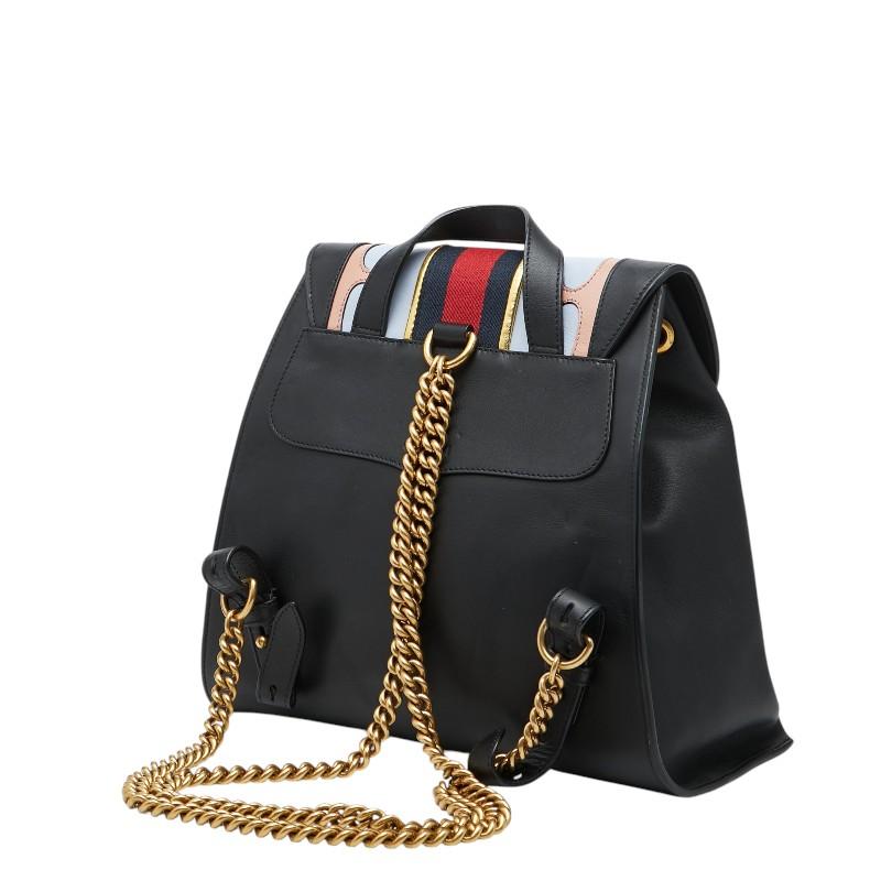 GUCCI（グッチ） GGマーモント シェリーライン チェーン リュック 