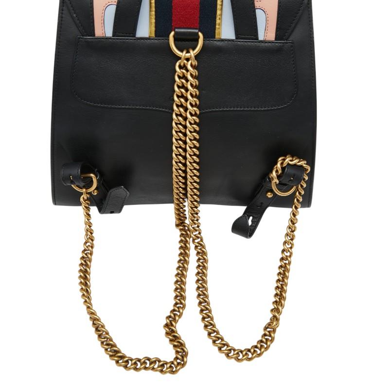 GUCCI（グッチ） GGマーモント シェリーライン チェーン リュック