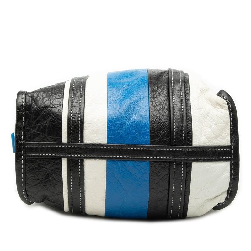 まぁ   バレンシアガ バザールショッパーS BALENCIAGA（バレンシアガ） ストライプ バザールショッパー S