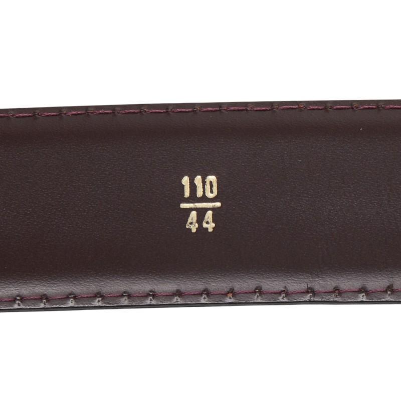 ルイヴィトン タイガ サンチュール クラシック ベルト 110/44ワインレッド LOUIS VUITTON（ルイ・ヴィトン） ルイ ヴィトン サンチュール