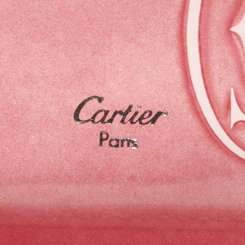 Cartier（カルティエ） ハッピーバースデー 長財布 ピンク エナメル