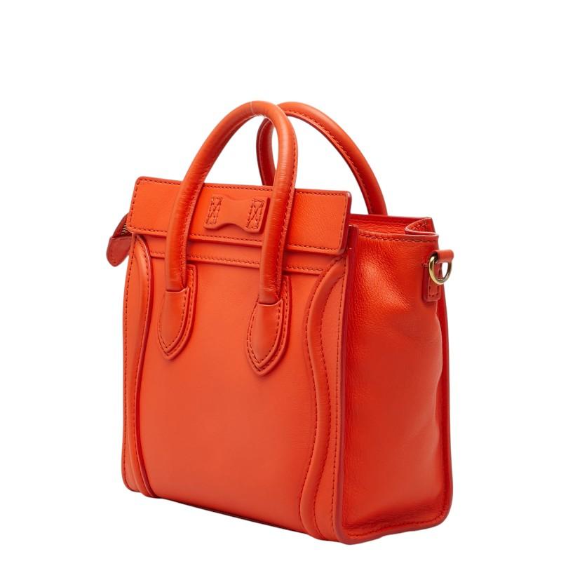CELINE（セリーヌ） ラゲージ ナノショッパー ハンドバッグ ショルダー