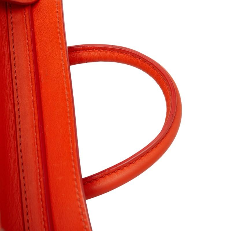 CELINE ラゲージ ナノショッパー テラコッタ CELINE（セリーヌ） ラゲージ ナノショッパー ライトブラウンxベージュ