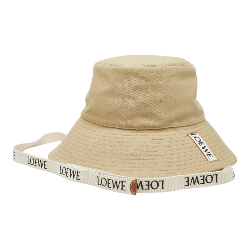 LOEWE バケットハット フィッシャーマンハット 中古・古着通販】LOEWE (ロエベ) フィッシャーマンレザーバケット