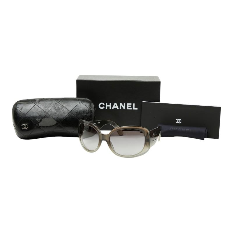 CHANEL(シャネル) サングラス ココマーク グレーグラデーション 黒 楽天市場】CHANEL シャネル サングラス ターンロックモチーフ ココ