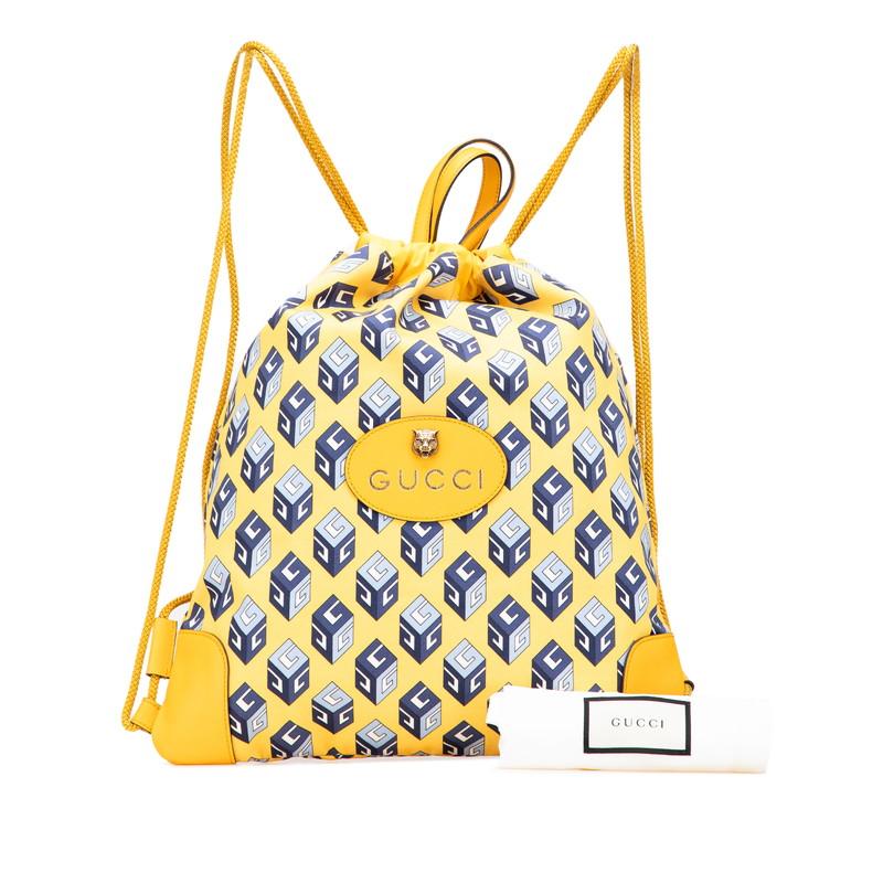 GUCCI（グッチ） トリコ ドローストリング キューブ リュック バック