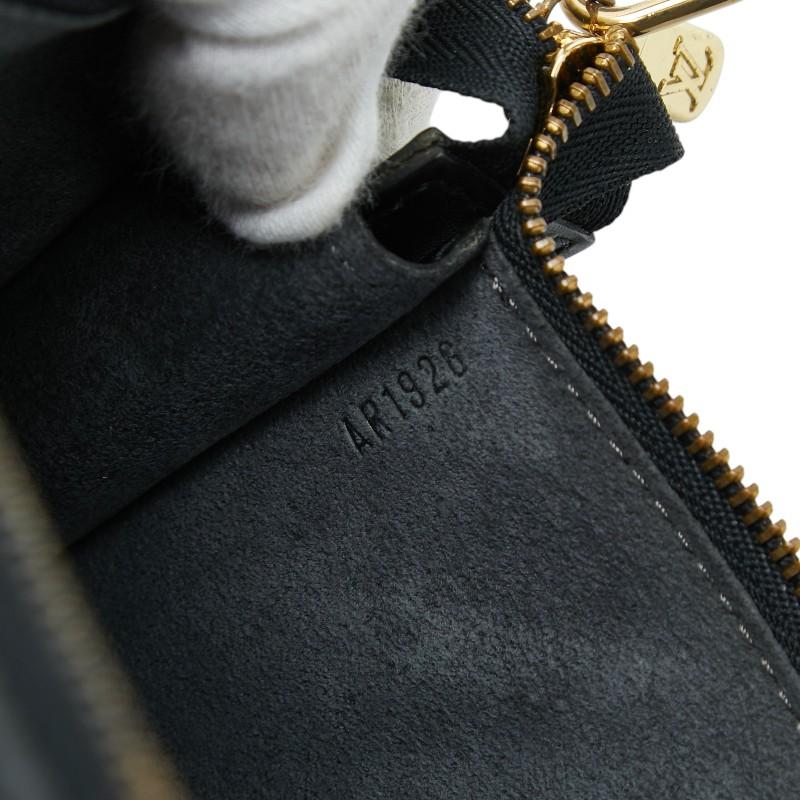 LOUIS VUITTON エピ　ポシェット　アクセサリーポーチ ノワール LOUIS VUITTON ルイヴィトン エピ アクセサリーポーチ ノワール 【公式