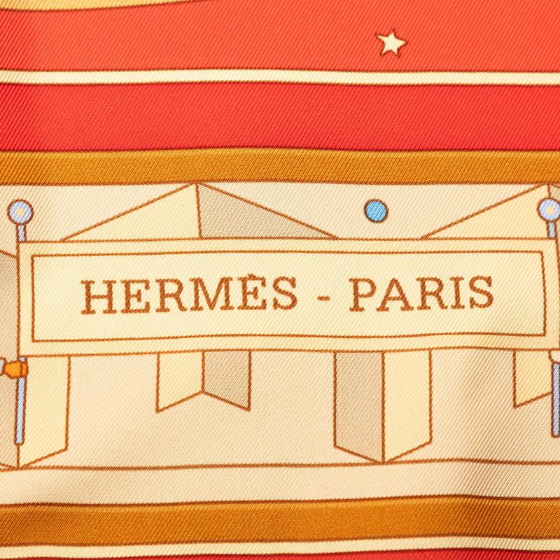 HERMES（エルメス） カレ90 DONNER LA MAIN 手を差しのべる スカーフ