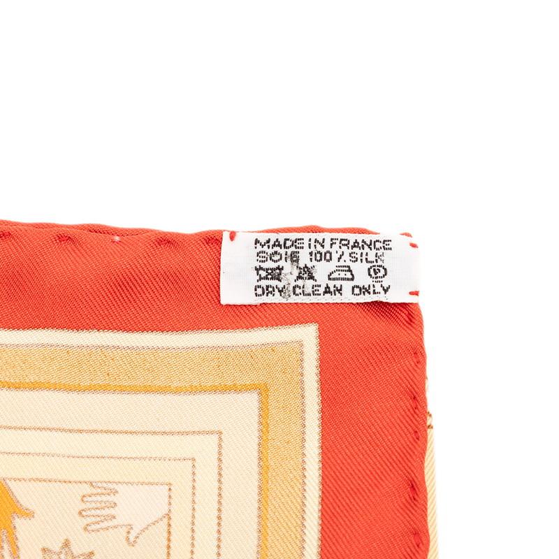 HERMES（エルメス） カレ90 DONNER LA MAIN 手を差しのべる スカーフ