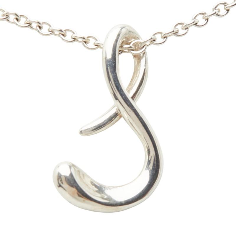 【TIFFANY＆Co.】シルバー925ネックレス・イニシャル『S』 TIFFANY&Co.（ティファニー） エルサ ペレッティ イニシャル S